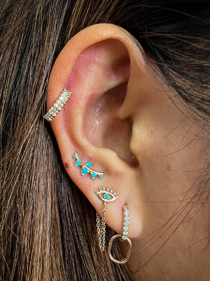 Cleo Smile Ear Crawlers