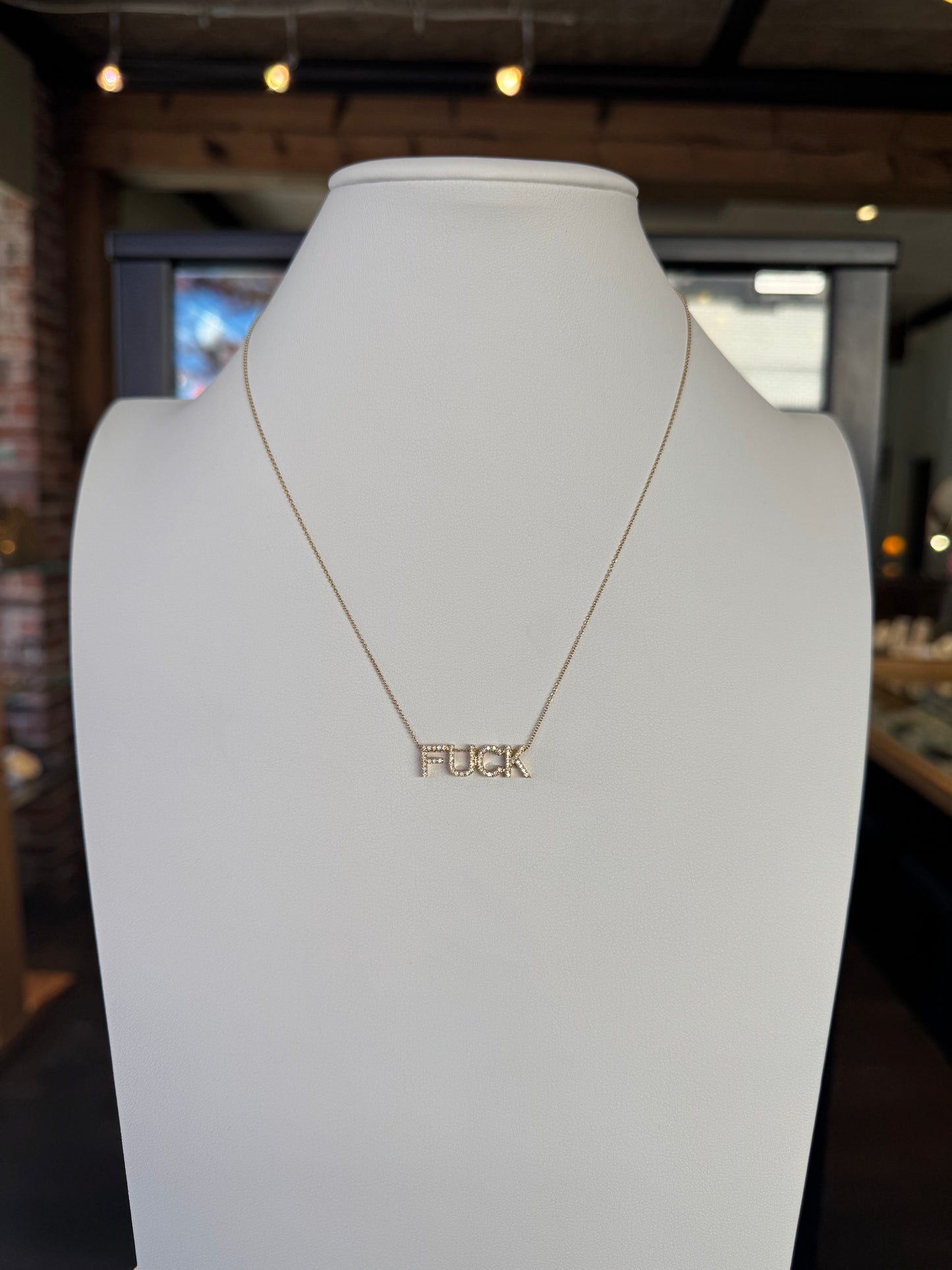 "F***" Necklace