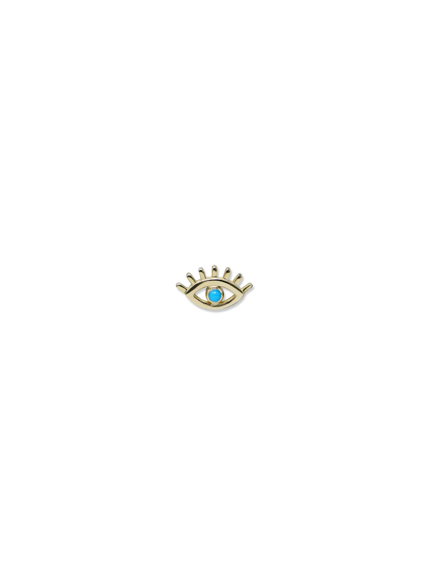 Evil Eye Single Stud