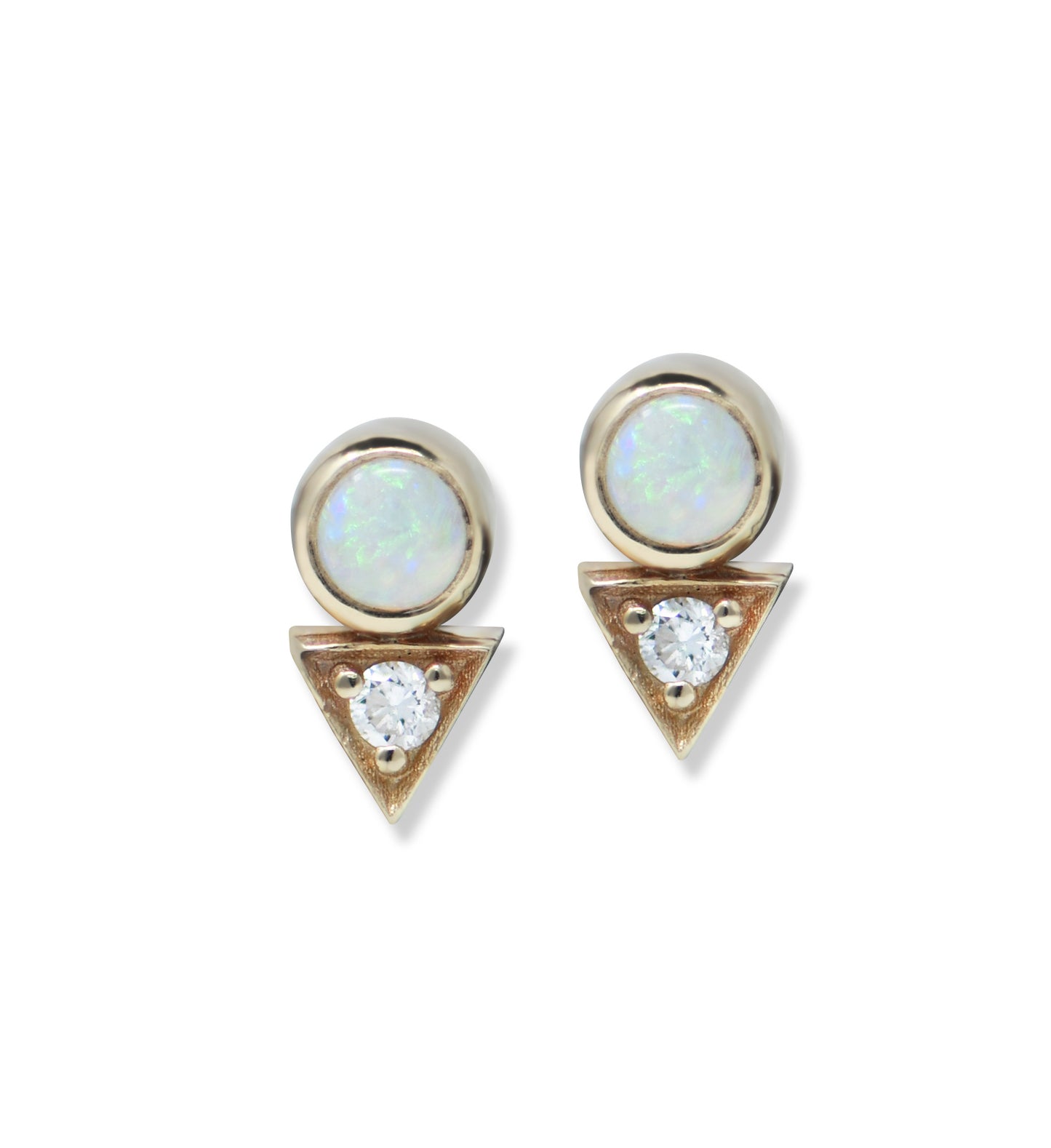 Opal Deco Studs