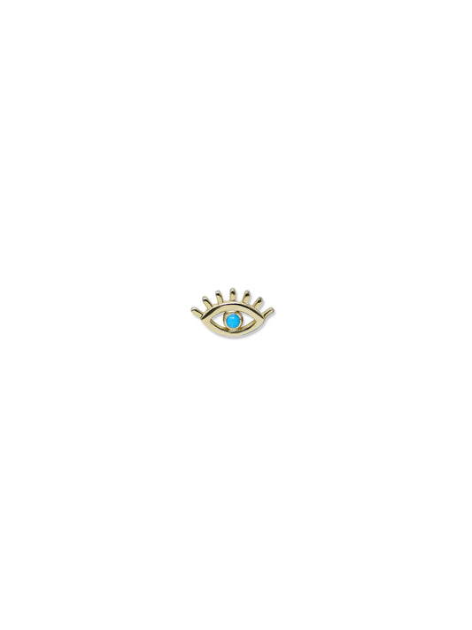 Evil Eye Single Stud