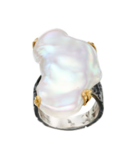 Steven Battelle Pearl Ring