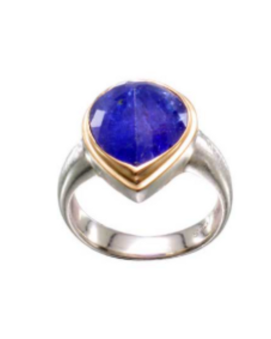Steven Battelle Tanzanite Pear Ring